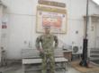 Captain James Van Thach at Camp Phoenix, Afghanistan